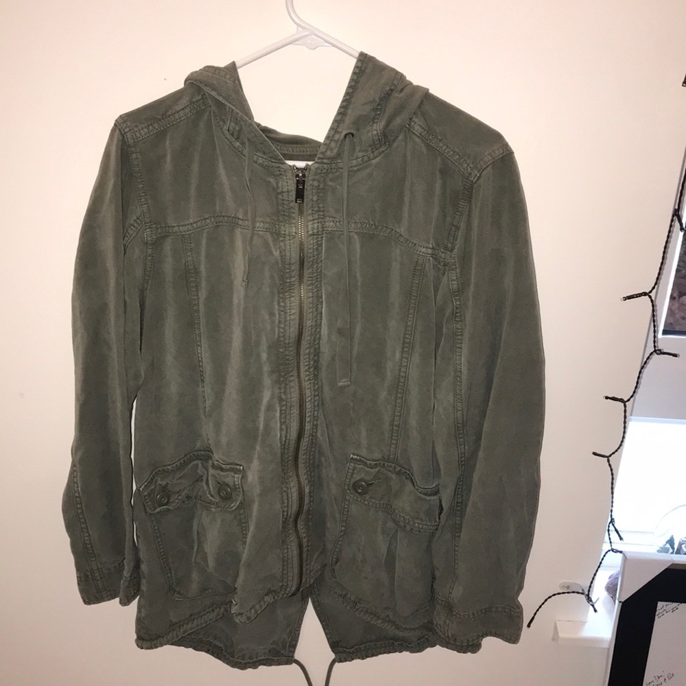 Army green jacket